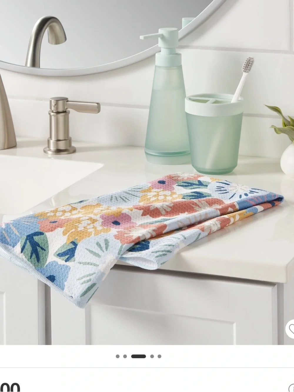 NWT Set of 3 Target Room Essentials Waffle Hand Towels 16” x 26”